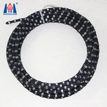 Construction diamond wire saw for cutting steel concrete or reinforced concrete